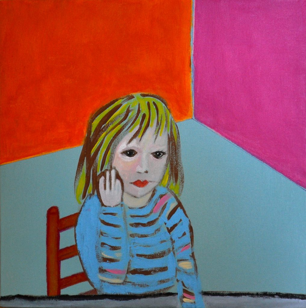 Girl thinking